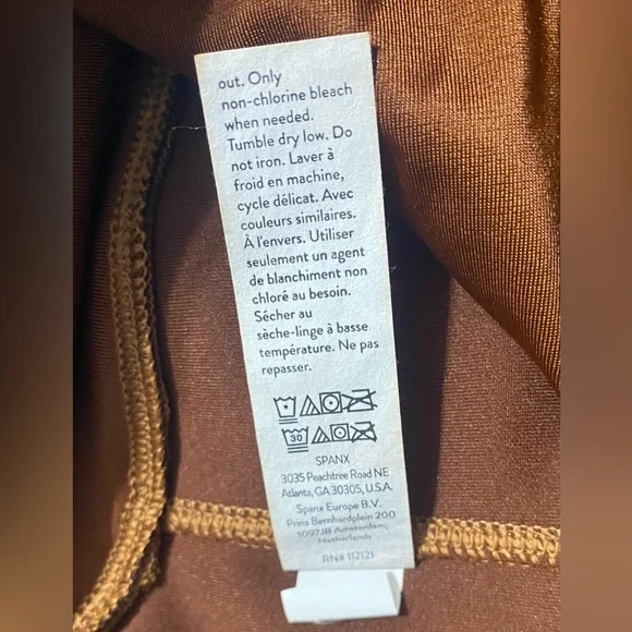 SPANX Faux Suede High-Waisted Leggings - Picture 7 of 12